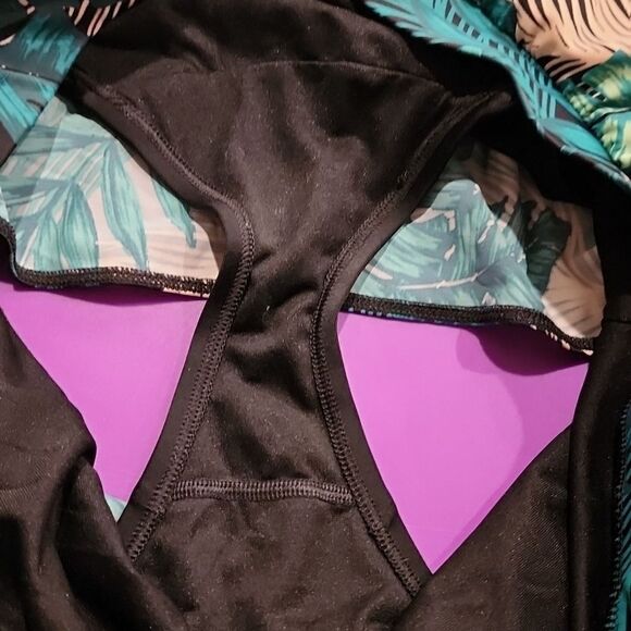 Cacique Swim Women's Desert Palms Drawstring Swim Skirted Bottom - Picture 14 of 16